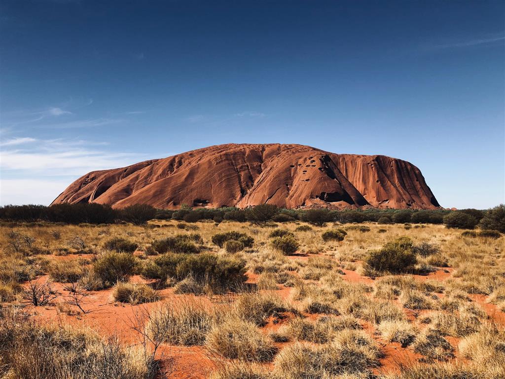 Majestic Uluru in Australia - Photo by Antoine Fabre on Unsplash